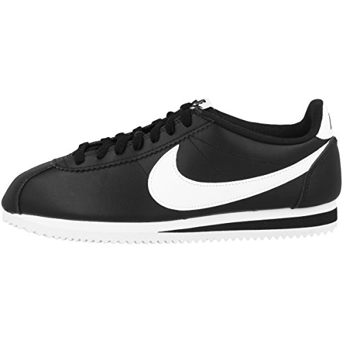 Nike Women's Classic Cortez Leather Black/White