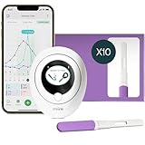Mira Fertility MAX Ovulation Predictor Kit for Women, with 10 Ovulation Test Sticks, Digital Ovulation Tracker & Easy to Use Mira App, Monitor PdG, LH & E3G at Home, Individual Ovulation Test Strips