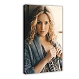acalur Poster sur toile Kate Hudson - D�coration pour chambre � coucher, bureau, chambre - Cadeau - 20 x 30 cm
