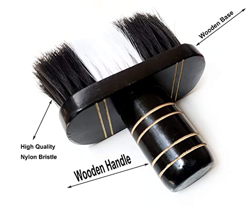 Image of Wooden Long Handle Soft Bristle Multipurpose Dusting Cleaning Brush for Sofa, Clothes, Blanket, Curtains, Home, and Household Cleaner Brushes (M3)