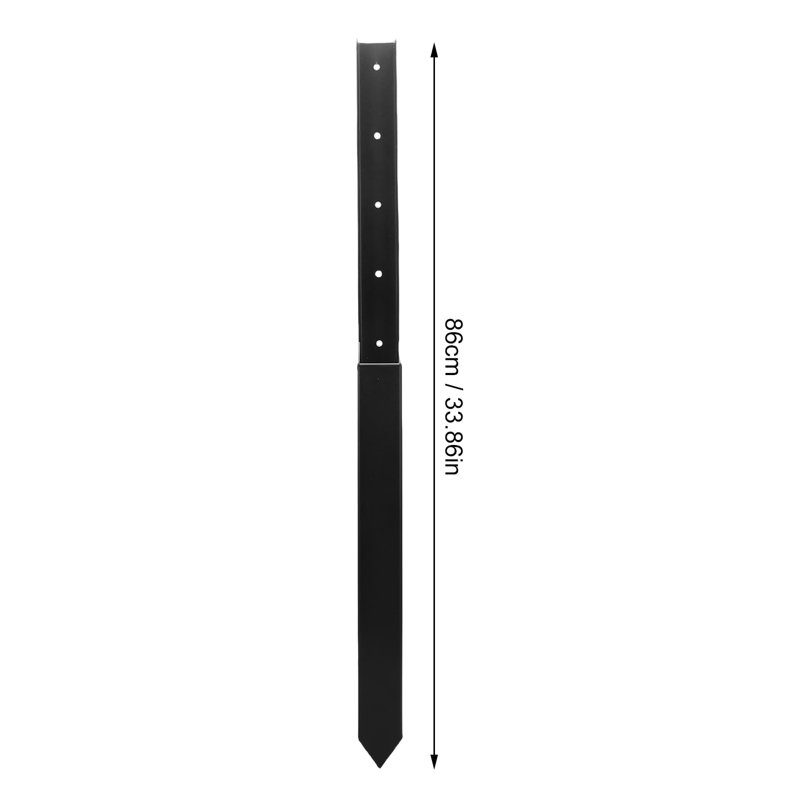 Kit de Reparación de Postes de Cerca, Estacas de Anclaje de Acero Resistente con Placa Inferior Cruciforme Segura, Estacas de Cerca con Punta Incisiva para Puertas de Buzones