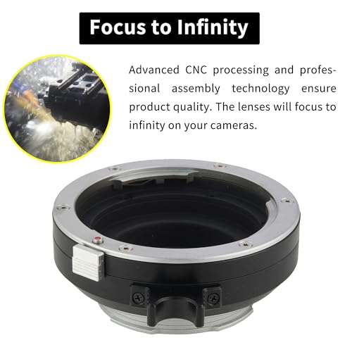 XPIMAGE Anillo Adaptador de Montura de Lente con Enfoque de telémetro y extensión Macro Compatible con Lente Leica R a cámara Leica M - imagen 5