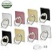 Produktbild COOLOO Handy-Ringhalter Ständer, 8er Pack 360 Grad drehbar, Handy-Griff Fingerring kompatibel iPhone X, 8, 7, 6S, Plus, Samsung Galaxy S6 S7, Note, LG, Google Pixel
