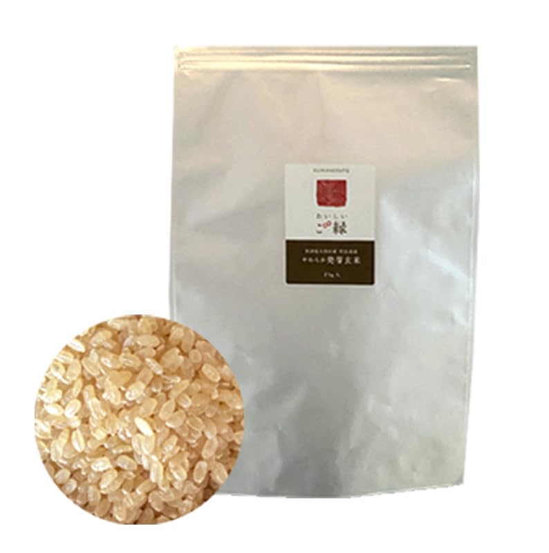 ハンさんのおいしいくわ茶 発芽玄米 無洗米 秋田県大潟村産 ミルキープリンセス100% 特別栽培米 おいしいご縁