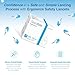 Dropsafe Ergolance Safety Lancet, 25 Gauge, 1.8mm, Pressure Activated Blood Testing, for Normal to Thick Skin, Sterile, Single-Use, 100ct Box