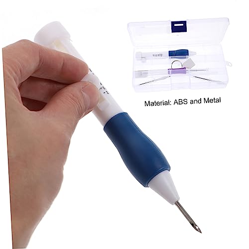 Punch needle ergonomique Veemoon à aiguilles légères pour couture fluide - 6