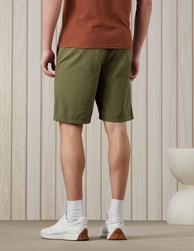 Image of Amazon Brand - Symbol Men's Elasticated Relaxed FIT Twill Shorts