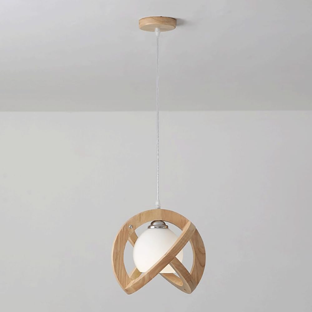 Lámpara decorativa E27 que elimina sombras oscuras en el comedor mediante difusión esférica