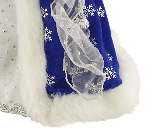 Windy Hill Collection 14" Inch Standing Blue Angel Christmas Tree Topper Or Table Top 414530 #TOP5