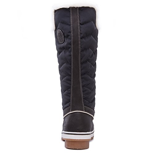 Kingshow Women's Globalwin Grey1711 Waterproof Winter Boots - 8 D(M) US Women's
