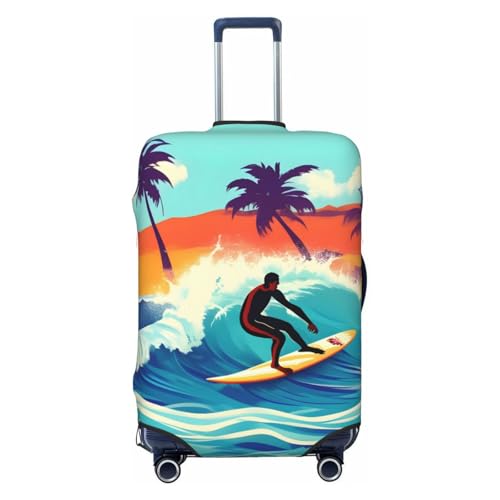 Housse de protection pour valise EdWal anti-rayures lavable noire M