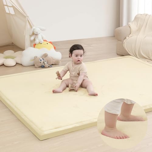 Image of Baby Play Mat for Floor,59 * 71in(Vanilla)