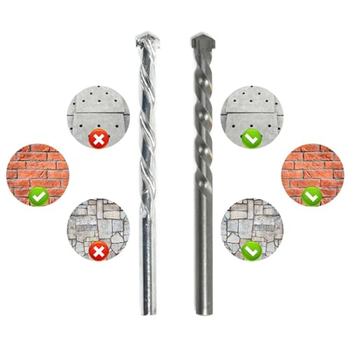Foret de maçonnerie 7mm évite les éclats sur le carrelage - 4