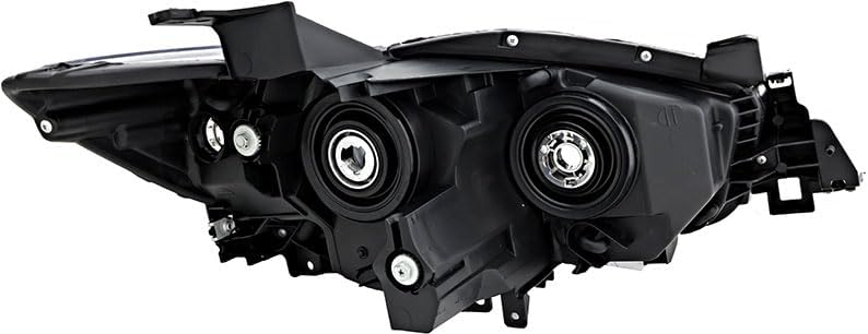 Miniatura 6 de Juego de lámparas para faros delanteros Mazda CX-5 2013 2014 2015 2016 halógenas para el lado del conductor y del pasajero