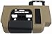 Dorman 90837 Rear Passenger Side Interior Door Handle Compatible with Select Ford Models, Black Lever; Brown Housing