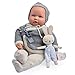 JC Toys La Baby Original Gray Collection Gift Set | 17