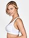 Miss Mary of Sweden Diamond Womens Full Cup Supportive Non-Wired Bra 44D White