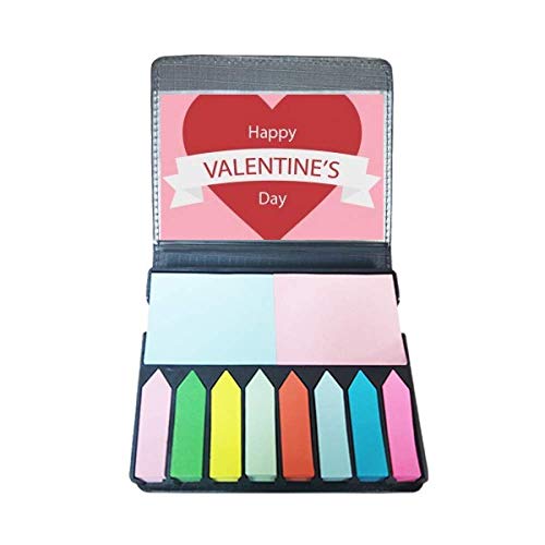 Boîte à marque-page cadeau de Saint-Valentin rose rouge