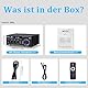 AK45 Pro HiFi-Verstärker WOOPKER Mini Verstärker, 500W,2 Kanäle Bluetooth Verstärker HiFi Stereo w/UKW-Radio, USB,SD,RCA,MIC In,Audio Verstärker Receiver für Zuhause oder Auto