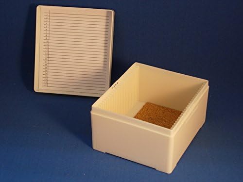 Slide Storage Box for Large Slides, White (1 Each)