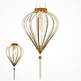 ✅【QUALITÉ SUPÉRIEURE】 Toute la fabrication d’un lampion est faite entièrement à la main avec des techniques traditionnelles d’autrefois. Des tiges de bambou et du bois de qualité sont utilisées pour concevoir le cadre. Il faut compter 7 étapes dans le processus de sa fabrication artisanale