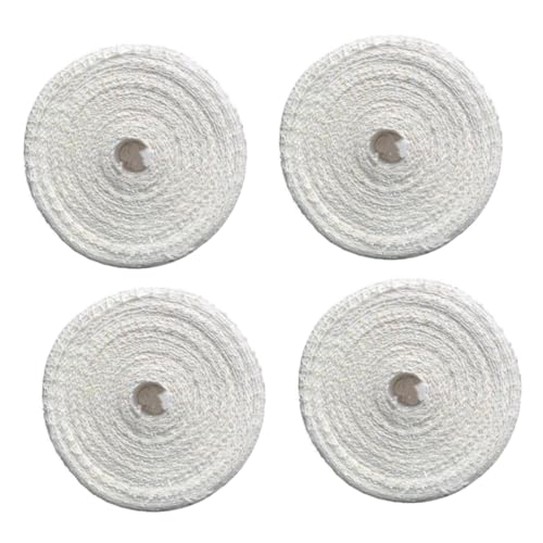 ULTECHNOVO 4 Rollos Malla Elástica para Carne Hilo de Algodón para Embalaje de Salchichas y Jamón Accesorios de Cocina Seguros y Resistentes Uso Carnes como Cerdo y Ternera