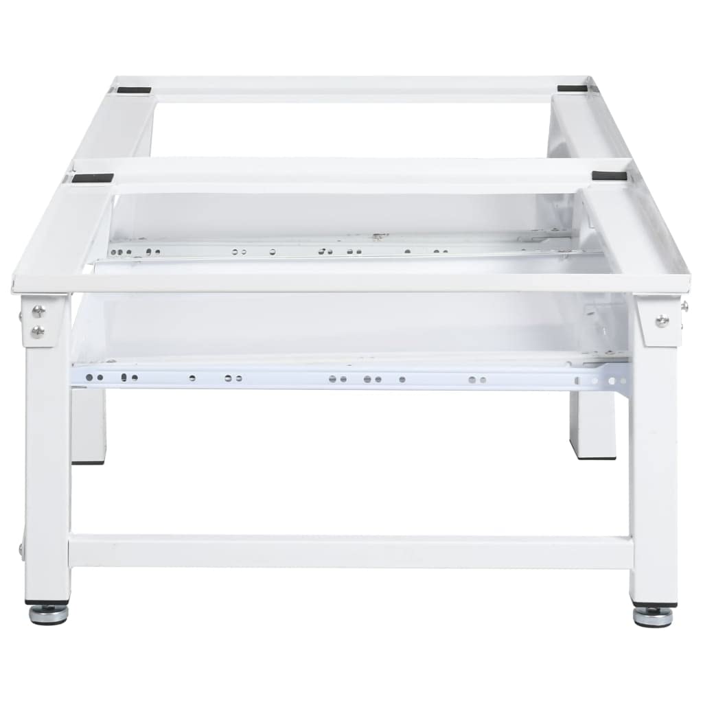 Home & Garden mit Wasch- und Trockenmaschine, mit ausziehbaren Regalböden, Weiß