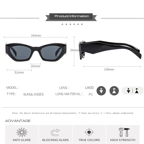 Lunettes de soleil punk protectrices pour éviter la fatigue visuelle