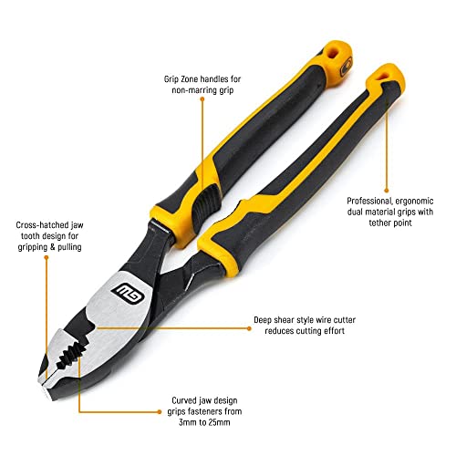 Image of GEARWRENCH 4 Piece PITBULL Dual Material Mixed Plier Set - 82203C
