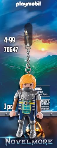 PLAYMOBIL Knights Llavero Novelmore Príncipe Arwynn 70647, Multicolor, Talla única