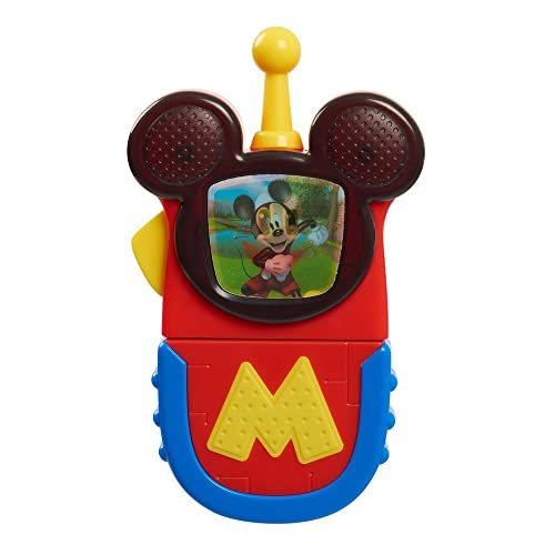 Disney Junior Mickey Mouse Funhouse Communicator with Lights and Sounds, Holiday Stocking Stuffers, Gifts, Presents, Kids Toys for Ages 3 Up by Just Play