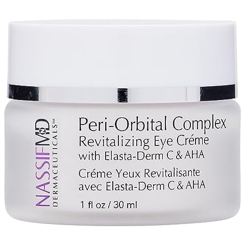 NassifMD Peri-Orbital Under Eye Cream for Wrinkles, Under Eye Cream Dark Circles and Puffiness, Under Eye Dark Circles Treatment, Eye Wrinkle Cream, Dark Eyes Circle Treatment Cover