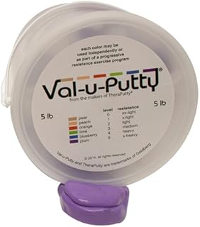 Val-U-Putty Exercise Putty - Plum (X-Firm) - 5 Lb - 10-3955