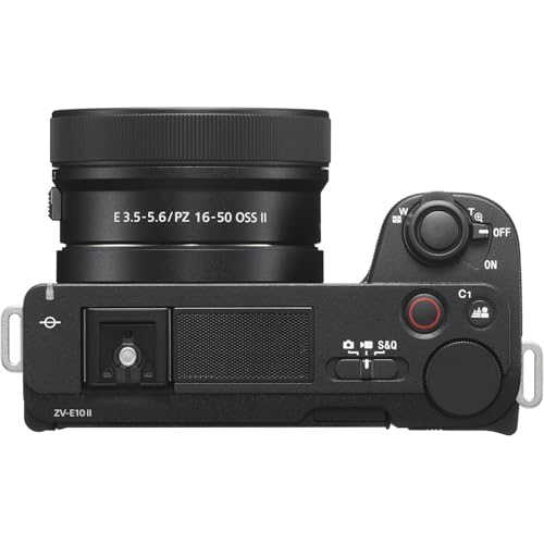 Image of Sony ZV-E10 II Mirrorless Camera (Black) with Sony E PZ 16-50mm f /3.5-5.6 OSS II Lens + Sony GP-VPT3 Wireless Shooting Grip + SanDisk Extreme Pro 64GB and More (14pc Bundle)