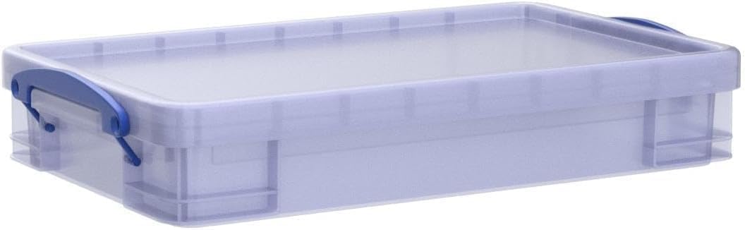 3 x Really Useful Box 4 litros, – Para Papel A4 – Transparente