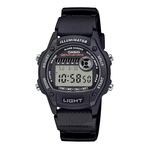 Image of Casio Men's Digital Quartz Watch with Nylon Strap W220H-1AV