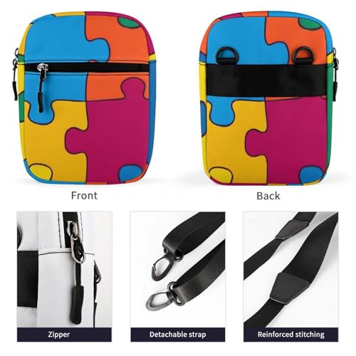 Small Crossbody Bag for Women, Casual Mini Shoulder Pouch Portable Travel Purse Cell Phone Bag3