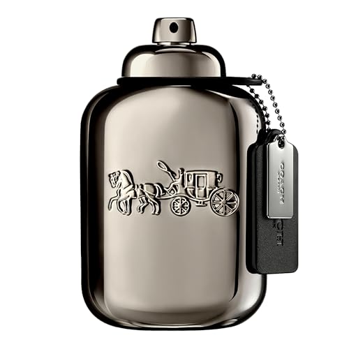 Image of COACH - Pure Platinum Parfum - Men's Fragrance - Ambery Aromatic - With notes of Lavender Oil, Rum Absolute & Ambrox