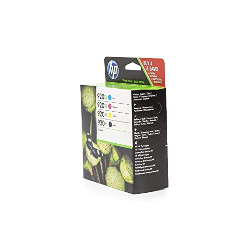 Preisvergleich Produktbild 4 x Original Tintenpatronen HP 920XL