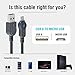 Volutz Equilibrium Micro-USB Cable (5-Pack; 10ft, 6.5ft, 3X 3.3ft) Fast charging Nylon Braided Tangle-Free for Android, Samsung, HTC, Nokia, Sony Etc