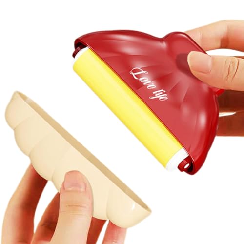 Rullo adesivo lavabile | Rullo di lanugine forte e appiccicoso per vestiti a forma di shell, rullo di lanugine domestico a forma di conchiglia, riutilizzabile per i vestiti dei degli animali