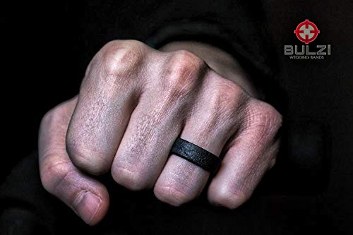 Pulseiras de casamento BULZi, anel de silicone premium de ajuste confortável massageador com fluxo d