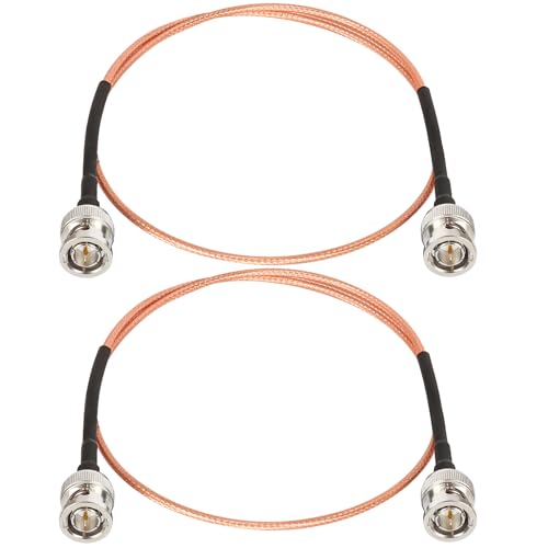 Image of XRDS -RF SDI Cable 2ft, Flexible 3G HD-SDI Cables, BNC to BNC Video Cable 75 Ohm RG179 Extension Cable for 4K /1080P /3G /HDSDI Camera Monitor Vedio Recorder (2PCS)