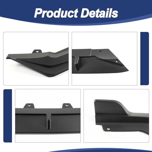 Front Bumper Lip for Honda Civic 11th Gen 2022-2026 (Matte Black) by GearUp - Used condition - Image 8