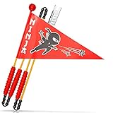 Verkehrsverbände wie der Verkehrsclub Deutschland (VCD) empfehlen Fahrrad-Sicherheitswimpel für Kinder bis etwa 12 Jahren. Befestigen Sie am Kinderrad unbedingt einen Sicherheitswimpel, damit Ihr Kind nicht zwischen den Autos übersehen wird! Aus Sicherheitsgründen sind unsere Stäbe mit Kunststoff überzogen. (Splitterschutz)