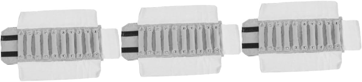STOBAZA 3pcs Jewelry Storage Roll Bag Jewelry Case Travel Holder Organizer Roll