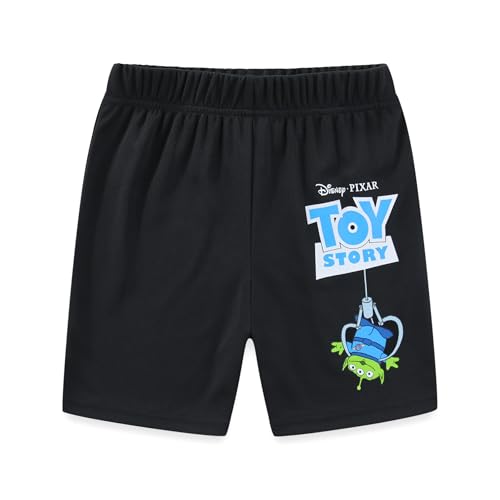 Image of Disney Toy Story Woody Buzz Lightyear Boys Short Sleeve T-Shirt and Shorts Set for Toddler Little to Big Kids