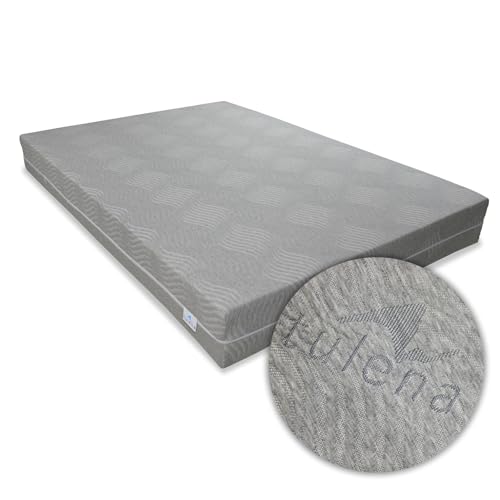 TULENA NOX Matratze 100x200 H4 + H5 Taschenfederkernmatratze 23 cm Comfort Matratze für Kinder und Erwachsene - Wendematratze mit Bezug mit Reißverschluss Rollmatratze Oeko-TEX Zertifiziert