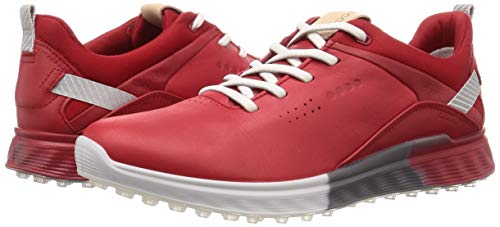 [エコー] ゴルフシューズ レディース ゴルフ エス-スリー 防水ゴアテックス スパイクレス TOMATO 23.0 cm 2.5E 9枚目