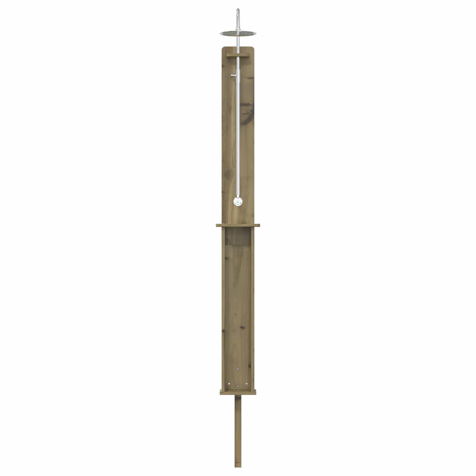 vidaXL Ducha Exterior 246 cm Natural